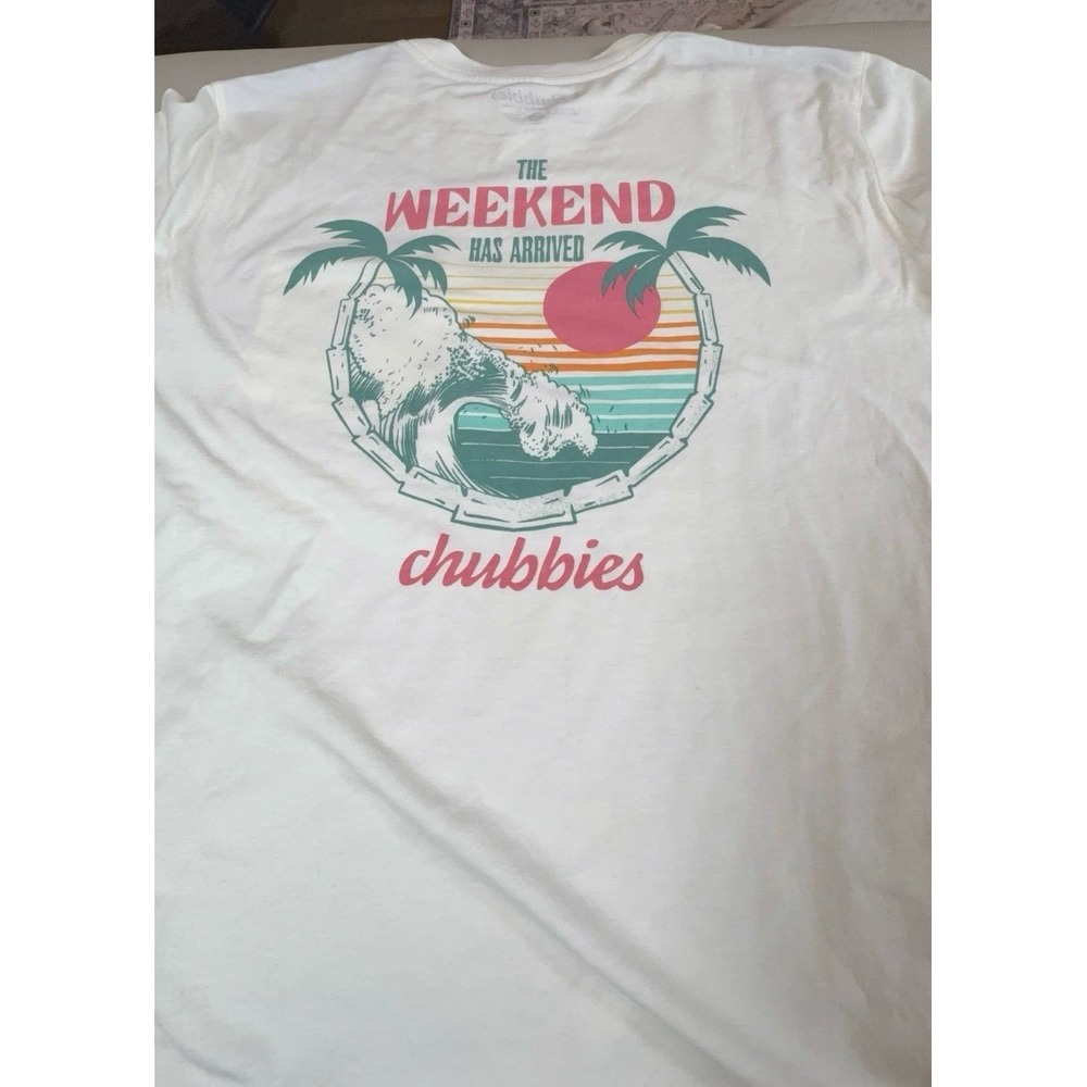 Men's size large Chubbies soft long sleeve tshirt. EUC.